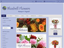 Tablet Screenshot of bluebellflowers.co.uk